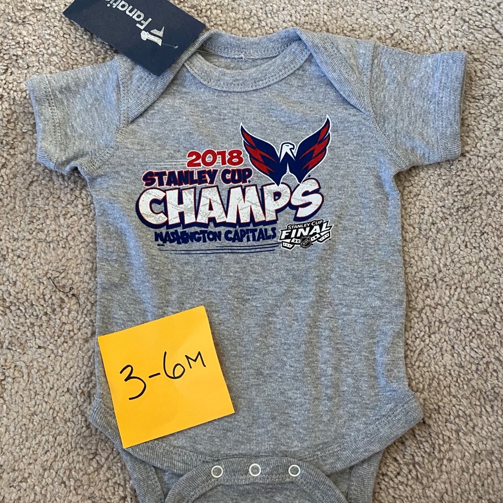 Fanatics Washington Capitols Baby Onesie